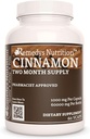 Remedy's nutrition Cinnamon Bark Ceylon | 1,000 mg, 60 Vegan Capsules Herbal Dietary Supplement | Two Month Supply