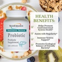 TRANSFORMATION THE GENESIS OF GOOD HEALTH Enzyme Probiotic Supplement, Supports Digestive Health with Enzymes, Nutrient Absorption & Gut Balance, High Potency Formula,120 Capsules