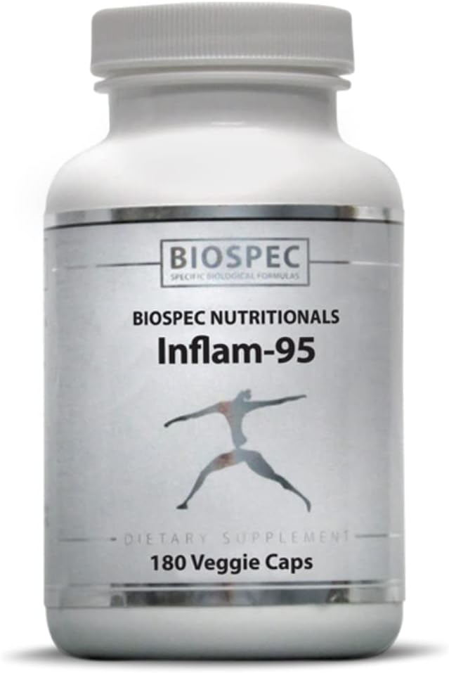 Inflam-95 - Ginger Root Extract 2,000 mg, Curcumin Root Extract, Boswellia Serrata Extract, Nettle Leaf Extract, Bioperine - Support Healthy Inflammatory Response*