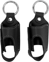 2pcs Asthma Inhaler Holder Portable PU Leather Travel Handy Holder Secure Convenient Storage, Lightweight Carrying Case Fits Most Inhalers, Protective Carrying Holder for Travel