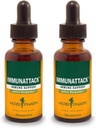 Herb Pharm Immunattack Liquid Herbal Formula for Immune System Support - 1 Ounce (FIMAT01) (Pack of 2)