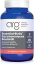 Allergy Research Group Essential-Biotic Saccharomyces Boulardii 450mg Probiotic Supplement - S. Boulardii Probiotic Yeast, Friendly Bacteria Establishment, GI Tract Support - 60 Count
