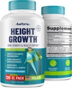Height Growth Maximizer - Made in USA - Natural Height Increase Booster & Bone Growth Pills - Grow Taller Supplement for Adults, Teens & Kids - Vitamins for Boys & Girls to Get Taller - 120 Capsules