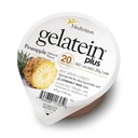 GelaTein Plus Pineapple: 20 Grams of Protein. Ideal for Clear Liquid Diets, swallowing Difficulties, Dialysis and Oncology. Great pre or Post-Workout Snack. (36 Pack) …