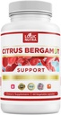 Citrus Bergamot Complex 1000mg Serving (2 Caps) — Contains Citrus Bergamonte Extract 10:1 – Citrus Bergamia Patented Blend - Vegan and Non-GMO — 60 Capsules