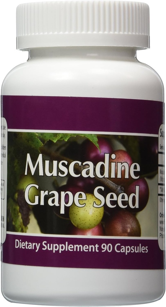 Muscadine Grape Seed 90 Count Bottle