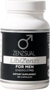 ZENZSUAL LibiZenzs Men - Natural Dietary Supplement Blend with Ginseng, Maca Root, Ashwagandha - Increases Testosterone Levels - Gluten Free (120 Capsules)