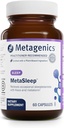 Metagenics - MetaSleep - Dual-Phase Melatonin with Kava Sleep Supplement - 60 Capsules (Pack of 1)