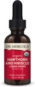 Dr. Mercola Organic Hawthorn and Hibiscus Liquid Drops Dietary Supplements, 30 Servings (30 Droppers), Non GMO, Gluten Free, Soy Free, USDA Organic