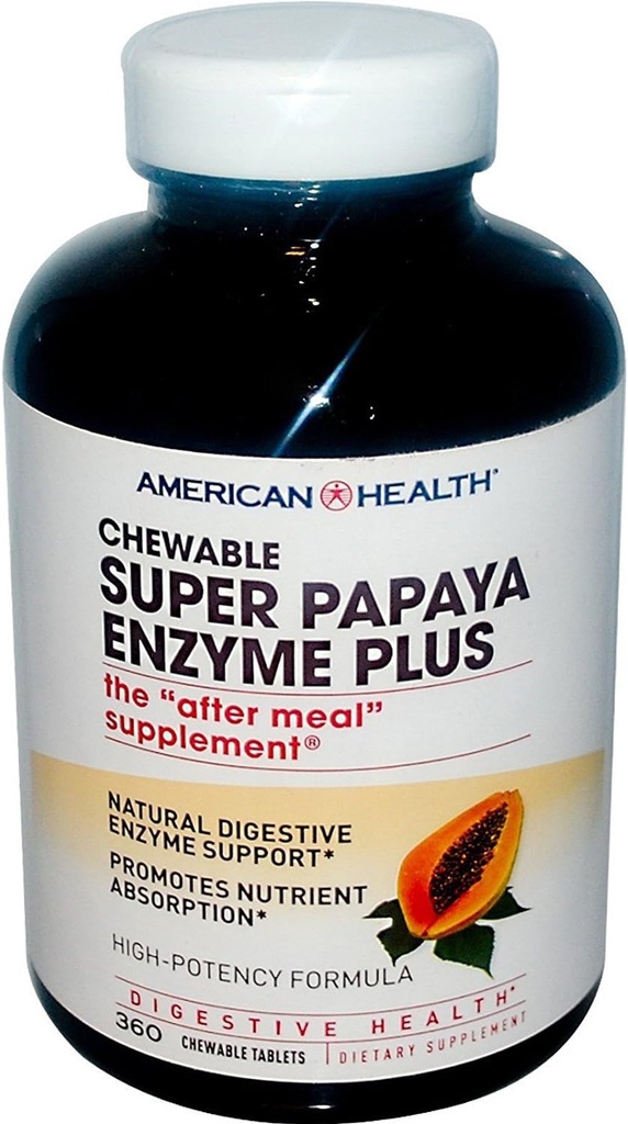 American Health Papaya Enzyme Plus Spr
