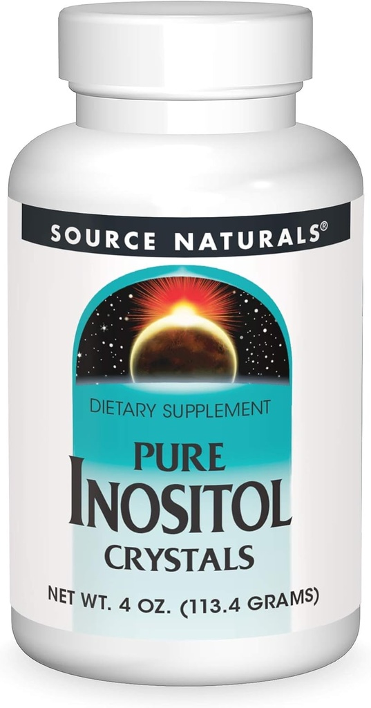 Source Naturals Pure Inositol 844mg Dietary Supplement - 4 oz Crystals