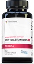 Hydrating Anti Aging Phytoceramides Supplement - Clinically Proven Ceratiq Ceramides with Hyaluronic Acid 700mg - Skin Barrier Repair Itchy Dry Skin Supplement for Women
