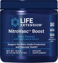 Life Extension NitroVasc Boost, Blood Flow Supplement, Nitric Oxide Support, Heart Health, L-arginine, Gluten-Free, Non-GMO, Vegetarian, 1 Scoop, 30 Servings