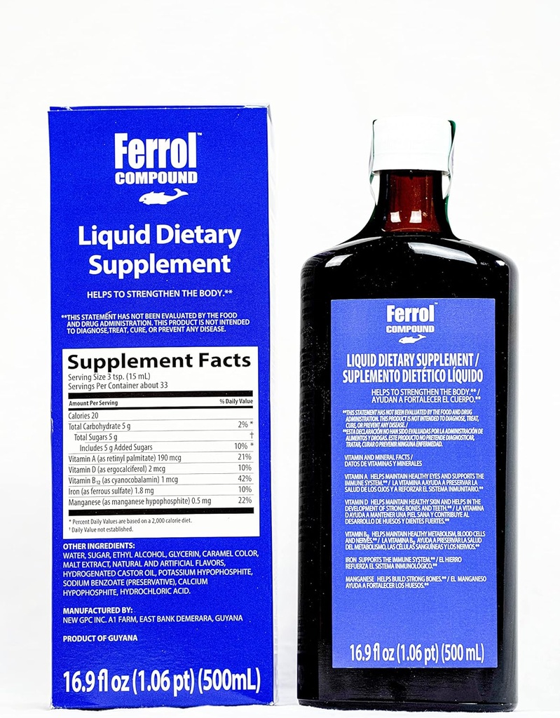 Compound-Liquid Dietary Supplement 16.9 fl oz (500ml)
