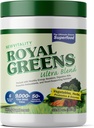 New Vitality Royal Greens Superfood Powder | Healthy Veggie Powder with Probiotics, Enzymes, Antioxidants, Wheat Grass & Greens 10.75oz (30 Day Supply)