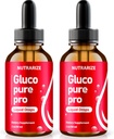 NutraRize (Pack of 2 Gluco Pure Pro Drops, Official Formula to Support Healthy and Stable Levels, Premium Blood Supplement for Overall Health and Wellness, Gotas Review (60 Servings)