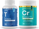Essential Elements T-Hero + Micronized Creatine Monohydrate | Male Health Supplement - Muscle Support & T-Health