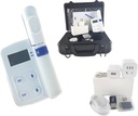 Digital Chlorophyll Content Meter Plant Chlorophyll Nitrogen Content Leaf Temperature Tester with Measuring Range 0.0-99.99SPAD Nitrogen 0.0-99.99mg/g Temperature -10-99.9℃