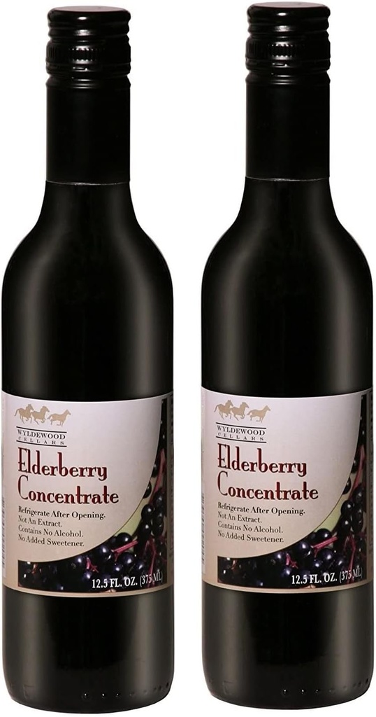 Elderberry Juice Concentrate 12.5 fl. oz. (Pack of 2)