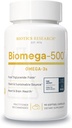 Biotics Research Biomega 500 Omega 3 Fish Oil Supplement, Highly Concentrated Fish Oil with EPA/DHA, Omega 3 Fatty acids, Supports Immune and Cardiovascular 90 Softgel Capsules