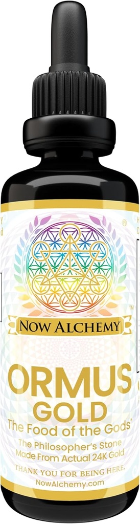 24K ORMUS Gold - from The Pioneers of ORMUS. Ocean Plasma Minerals with Actual 24K Monoatomic Gold. Sacredly Crafted with Reverence.