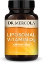 Dr. Mercola Liposomal Vitamin D3 - Supports Heart, Bone & Immune Health - 1,000 IU Per Serving - Non-GMO, Soy Free & Gluten Free - 30 Capsules (30 Servings)