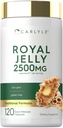 Carlyle Royal Jelly Supplement | 120 Capsules | Traditional Herbal Formula | Non-GMO and Gluten Free
