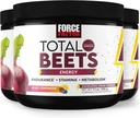 FORCE FACTOR Total Beets Energy Drink Mix 3-Pack, Superfood Beet Root Powder, Nitrates to Boost Energy, Support Circulation, Blood Flow, Nitric Oxide and Stamina, Heart Health Supplement, 90 Servings