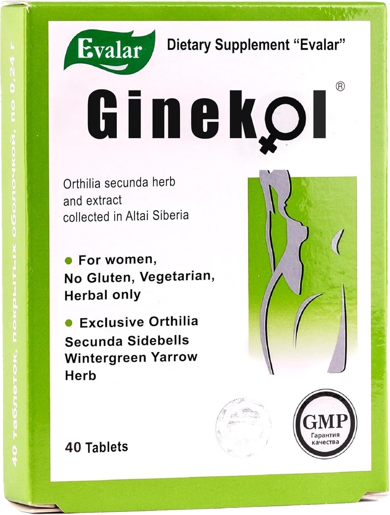 Evalar Orthilia Secunda Sidebells Wintergreen Yarrow Herb 40 Tabs Altai Siberia