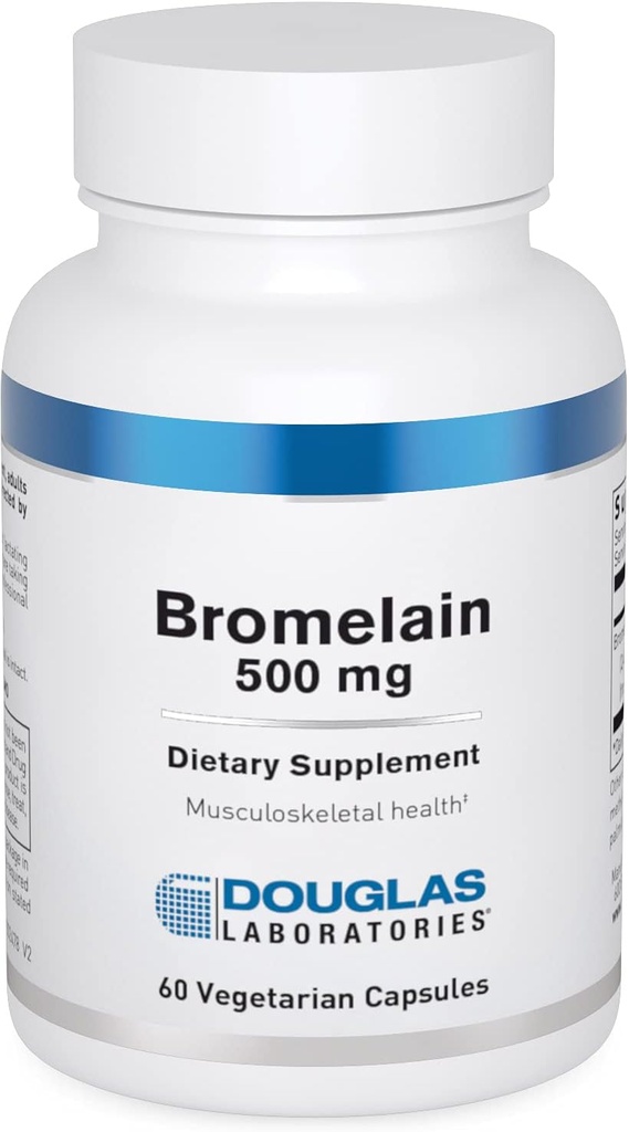 Douglas Laboratories Bromelain | 500 mg - Supports Musculoskeletal System | 60 Capsules