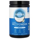 Nutiva Organic MCT Powder with Prebiotic Acacia Fiber, Vanilla, 10.6 Oz, USDA Organic, Non-GMO, Non-BPA, Vegan, Gluten-Free, Keto & Paleo, Instant Beverage or Boost to Coffee & Smoothies