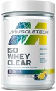 MuscleTech Whey Protein Powder Clear Whey Protein Isolate Whey Isolate Protein Powder for Women & Men Clear Protein Drink 22g of Protein, 90 Calories Lemon Berry Blizzard, 1.1lb(19 Servings)