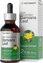 Horbäach Damiana Leaf Herb Tincture | 2 fl oz | Super Concentrated | Alcohol Free Liquid Extract | Vegetarian, Non-GMO & Gluten Free Herbal Supplement