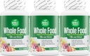 Whole Food Multivitamin for Men and Women Complete Daily Superfood Vitamins Plus Minerals Digestive Enzymes, Probiotics and Omegas. Plant Based Multi Vitamin, Non GMO (3)