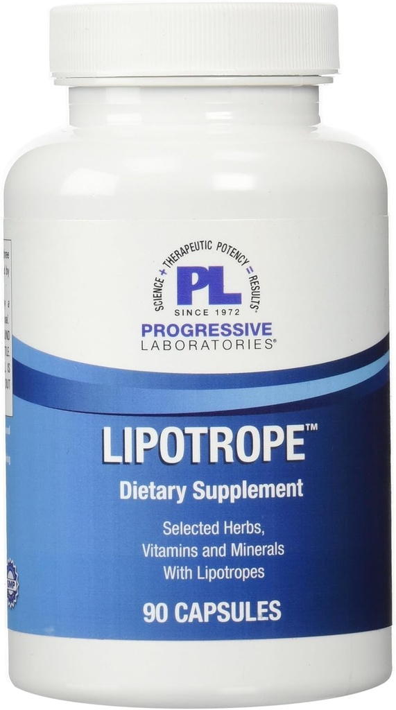 Progressive Labs Lipotrope Supplement, 90 Count