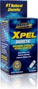 Maximum Human Performance Xpel Maximum Strength Diuretic Water Pills, for Water Retention Relief, Weight loss Support, with Vitamin B-6 Potassium Dandelion Root, 80 Capsules