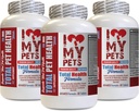 I LOVE MY PETS LLC Dog Immunity Boost - Dog Total PET Health - Premium Formula - Best Complex - Grapefruit Seed Extract for Dogs - 3 Bottles (180 Treats)
