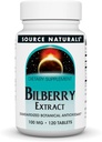 Source Naturals Bilberry Extract Standardized Botanical Antioxidant - 100 mg, 120 Tablets