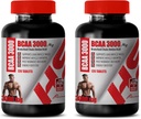 Muscle Builder Pills for Men - BRANCHED Chain Amino Acid - BCAA 3000MG - bcaa Train and Recover - 2 Bottles 240 Tablets