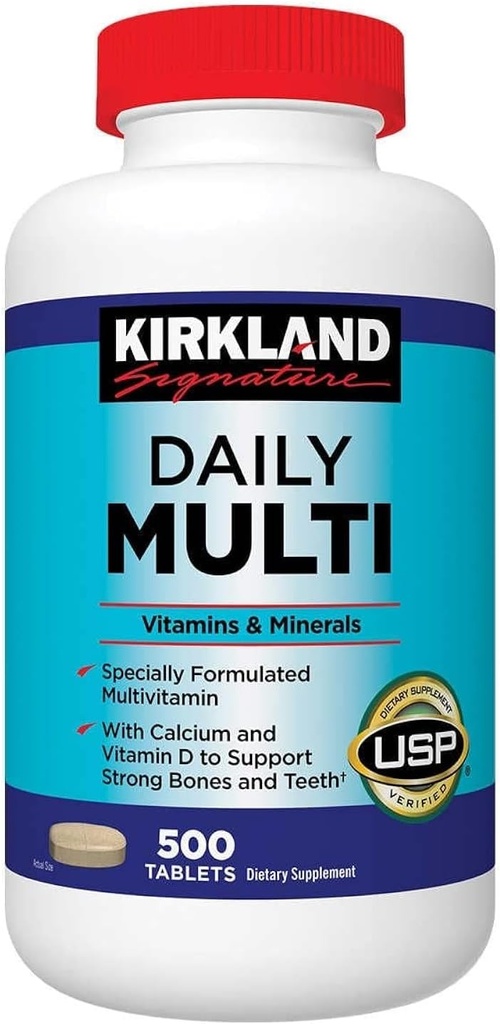 Kirkland Signature Daily Multi, 500 Tablets