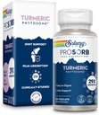 SOLARAY ProSorb Turmeric Supplement Phytosome 500 mg - 29X High Absorption Turmeric Curcumin Supplement for Joint Health Support - Easy-to-Digest Curcumin, Vegan, 60-Day Guarantee, 30 Serv, 30 VegCaps