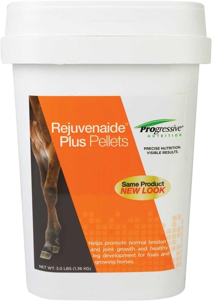 Dijkoo Rejuvenaide Plus Pellets for Foals and Growing Horses - 3 Pounds.