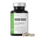 LES Labs Mood Boost – Stress Relief, Mood Support, Deep Relaxation & Better Sleep – 5-HTP, Ashwagandha, Rhodiola Rosea, Magnesium, L-Theanine & GABA – Non-GMO Supplement – 60 Capsules
