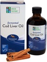 Green Pasture - Fermented Cod Liver Oil Liquid - 6 fl. oz. - Cinnamon