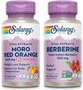 SOLARAY Moro Red Orange and Berberine Bundle - Morosil Weight Loss Supplement for Women and Men with Blood Orange, Berberine HCl from Indian Barberry - Weight Loss Support, 60-Day Guarantee, 30/60ct
