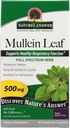 Nature&#39;s Answer Mullein Leaf Capsules 90 - Alcohol Free, Vegetarian, Vegan, Gluten Free - Mullein capsuels for Lungs - Supports Respiratory Function &amp; Lung Health