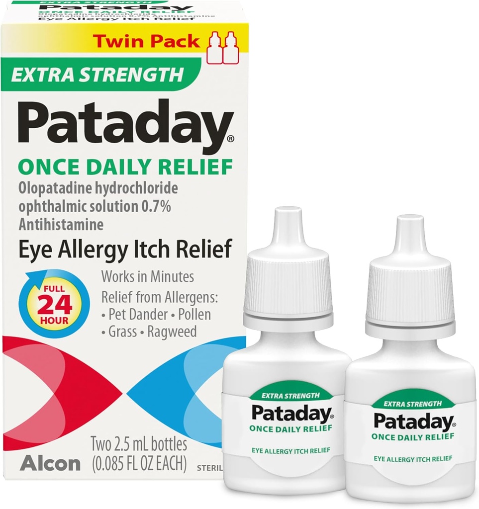 Pataday Once Daily Relief Extra Strength Relief 2.5ml, 2 Count