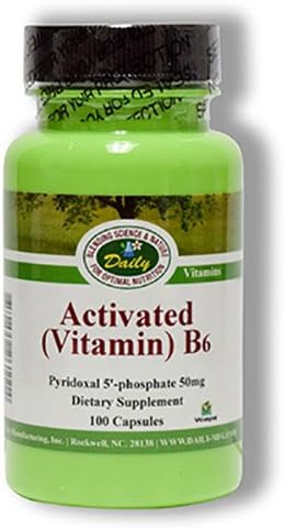 Daily Manufacturing -Activated Vitamin B6 |100 Veggie Capsules