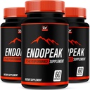 LIVORKA (3 Pack) Endopeak - Endopeak for Men, Endopeak Pills, Endopeak Capsules, Endopeak Male Performance, Endopeak Supplement, Endopeak Reviews, Endopeak Male Pills, 180 Capsules for 3 Months
