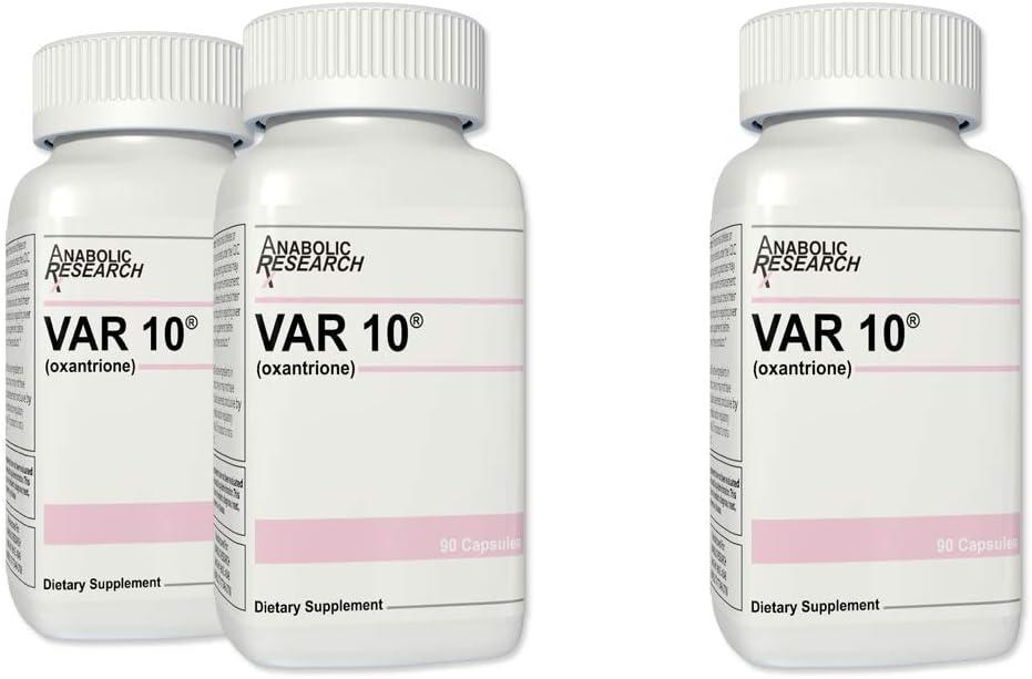 VAR 10 - Speed & Strength, Strong and Lean Physique - 3 Month Supply